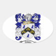 JACKSON FAMILY CREST - JACKSON COAT OF ARMS CLASSIC ROUND STICKER