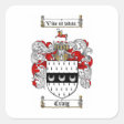 CRAIG FAMILY CREST - CRAIG COAT OF ARMS CLASSIC ROUND STICKER