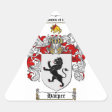 HARPER FAMILY CREST - HARPER COAT OF ARMS CLASSIC ROUND STICKER