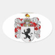 HARPER FAMILY CREST - HARPER COAT OF ARMS CLASSIC ROUND STICKER