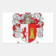 GALLEGOS FAMILY CREST - GALLEGOS COAT OF ARMS CLASSIC ROUND STICKER