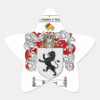 HARPER FAMILY CREST - HARPER COAT OF ARMS CLASSIC ROUND STICKER