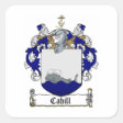 CAHILL FAMILY CREST - CAHILL COAT OF ARMS CLASSIC ROUND STICKER