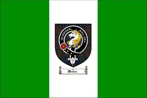 Walker Clan Badge Flag