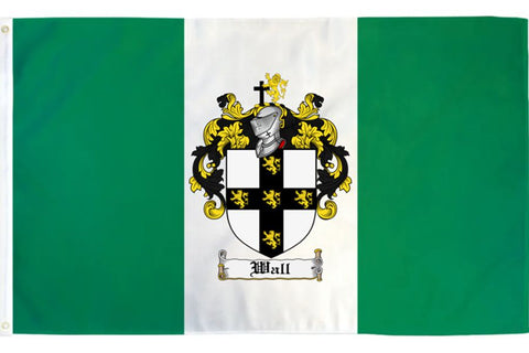 Wall English COAT OF ARMS FLAG / FAMILY CREST FLAG