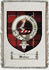 Wallace Clan Badge Throw Blanket