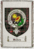 Walters Clan Badge Throw Blanket