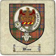 Wass Clan Badge Marble Tile