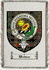 Watson Clan Badge Throw Blanket