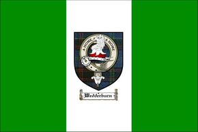 Wedderburn Clan Badge Flag