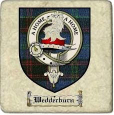 Wedderburn Clan Badge Marble Tile