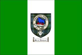 Weir Blackwood Clan Badge Flag
