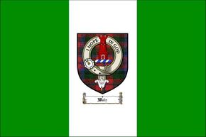 Weir Clan Badge Flag