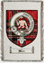 Weir Clan Macfarlane Clan Badge Throw Blanket
