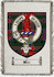 Weir Clan Macnaughton Clan Badge Throw Blanket