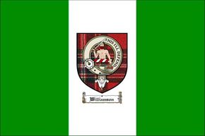 Williamson Clan Mackay Clan Badge Flag