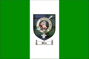 Wills Clan Badge Flag