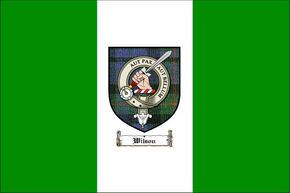 Wilson Clan Innes Clan Badge Flag