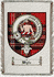 Wylie Clan Macfarlane Clan Badge Throw Blanket