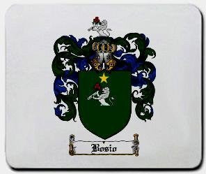 Bosio coat of arms mouse pad