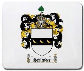 Schlender coat of arms mouse pad