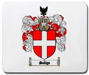 Soligo coat of arms mouse pad