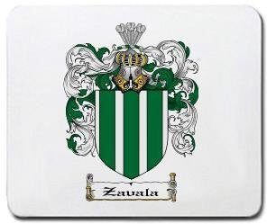 Zavala coat of arms mouse pad
