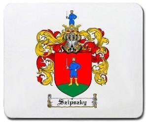 Szipszky coat of arms mouse pad