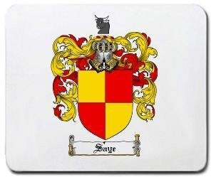 Saye coat of arms mouse pad