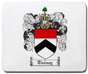 Tiernay coat of arms mouse pad