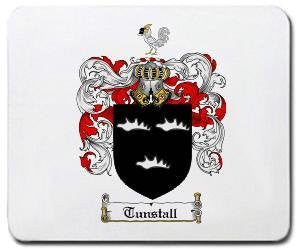 Tunstall coat of arms mouse pad