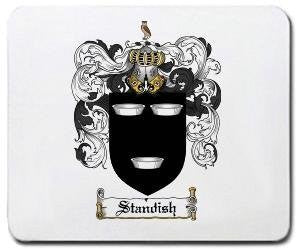 Standish coat of arms mouse pad