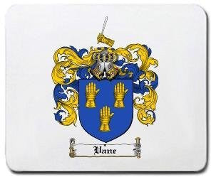 Vane coat of arms mouse pad