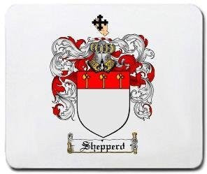 Shepperd coat of arms mouse pad