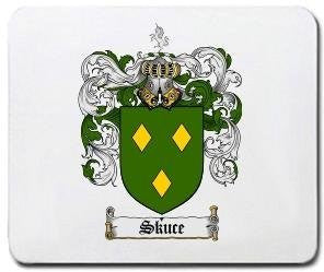 Skuce coat of arms mouse pad