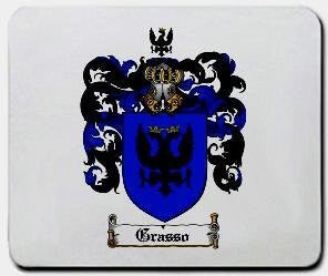 Grasso coat of arms mouse pad