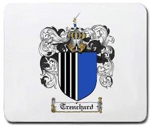 Trenchard coat of arms mouse pad