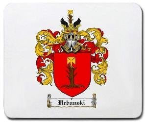 Urbanski coat of arms mouse pad