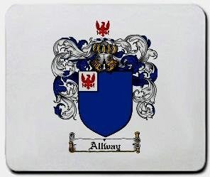Allway coat of arms mouse pad