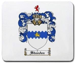 Standen coat of arms mouse pad