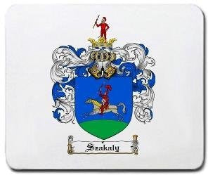 Szakaly coat of arms mouse pad