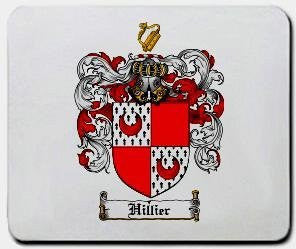 Hillier coat of arms mouse pad