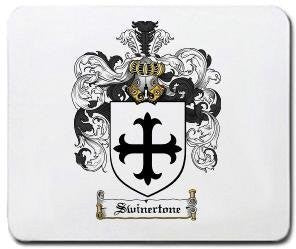 Swinertone coat of arms mouse pad