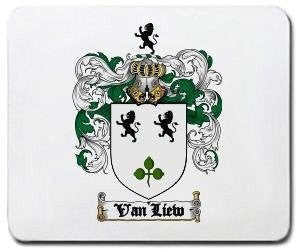 Van-liew coat of arms mouse pad