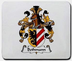 Bethmann coat of arms mouse pad