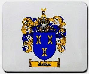 Rekker coat of arms mouse pad