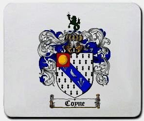Coyne coat of arms mouse pad