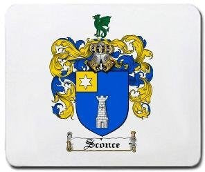 Sconce coat of arms mouse pad