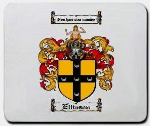 Elliason coat of arms mouse pad