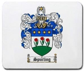 Spurling coat of arms mouse pad